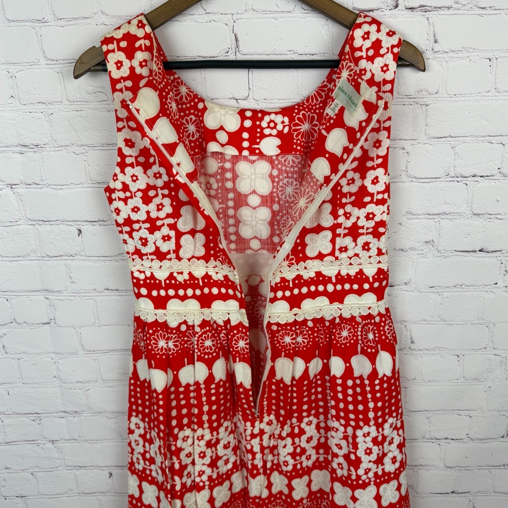 Alex Coleman 70s Vintage Maxi Dress (NO SIZE) Whimsical, Twee, Mod, Cottage - Picture 9 of 16
